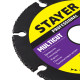 STAYER Multicut, 125 х 22.2 мм, для УШМ, диск отрезной по дереву (36860-125) купить в Сочи