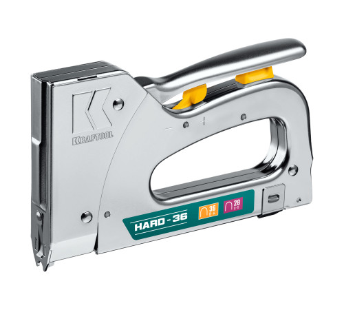 KRAFTOOL EXTREM 36, тип 36 (L) калибр 20GA (10 - 14 мм)/28, кабельный рессорный степлер (3186) купить  в Сочи