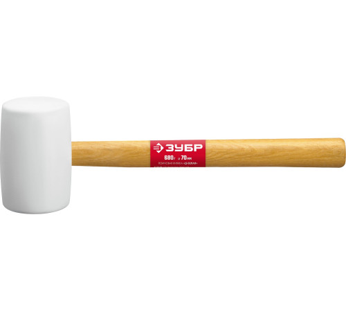 ЗУБР 680 г, белая, резиновая киянка (20511-680) купить  в Сочи