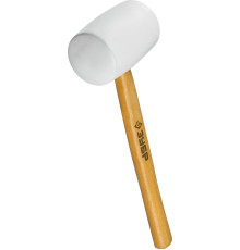 ЗУБР 680 г, белая, резиновая киянка (20511-680)