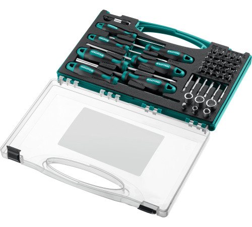 KRAFTOOL X-Drive 50, 50 предм., набор отверток и насадок (25815) купить  в Сочи