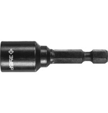 ЗУБР 10 мм, 50 мм, магнитная, ударная бита с торцевой головкой, Профессионал (26375-10)