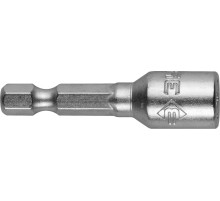 ЗУБР 2 шт, 7 х 45 мм, магнитные биты с торцовой головкой (26392-07-02)