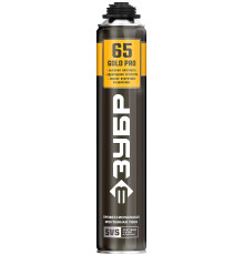 ЗУБР GOLD PRO 65, 850 мл, мелкопористая, c выходом до 65 л, пистолетная, монтажная пена (41157)