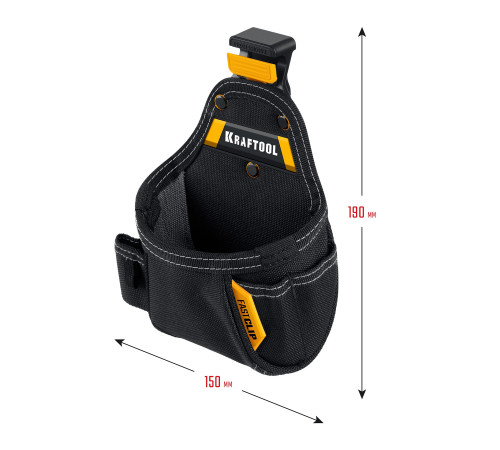 KRAFTOOL KP-5 с быстросъёмным креплением FastClip, 5 карманов и петель, 150 х 190 мм, поясная сумка (38778) купить в Сочи KRAFTOOL KP-5 с быстросъёмным креплением FastClip, 5 карманов и петель, 150 х 190 мм, поясная сумка (38778) купить в Сочи