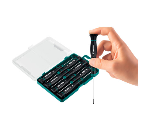 KRAFTOOL Precision 7, 7 предм., Набор отверток (25686) купить  в Сочи