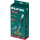 KRAFTOOL SolderGas, 120 K, 30 - 120 Вт, 1300°С, горелка, фен, пьезоподжиг, набор 10 в 1, газовый паяльник (55503-H10) купить в Сочи
