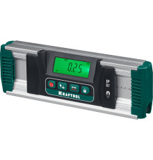 KRAFTOOL EXTREM, 0 - 360°, точность 0.05°, HOLD, IP67, электронный уровень-уклономер (34686)
