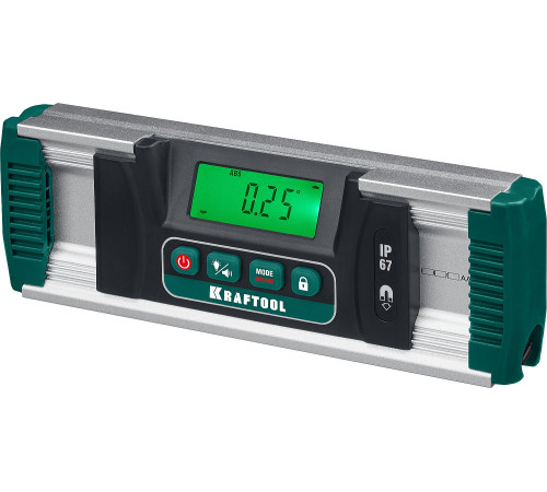 KRAFTOOL EXTREM, 0 - 360°, точность 0.05°, HOLD, IP67, электронный уровень-уклономер (34686) купить  в Сочи