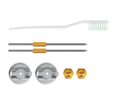 ЗУБР MS 200-3, 1.2, 1.5, 1.8 мм, пневматический краскопульт с верхним бачком (06458) купить  в Сочи