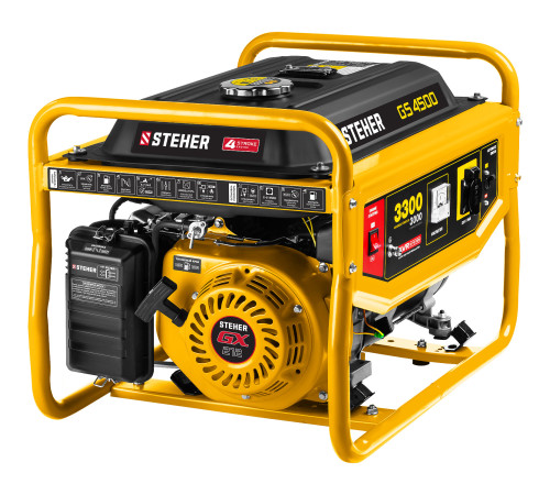 STEHER 3300 Вт, бензиновый генератор (GS-4500) купить в Сочи STEHER 3300 Вт, бензиновый генератор (GS-4500) купить в Сочи