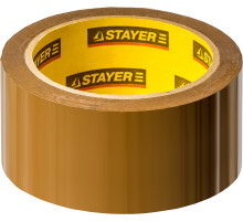 STAYER 48 мм, 60 м, 45 мкм, коричневая, клейкая лента (1207-50)