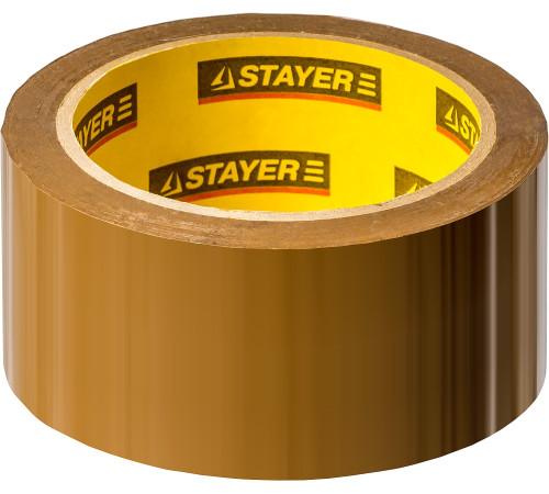 STAYER 48 мм, 60 м, 45 мкм, коричневая, клейкая лента (1207-50) купить  в Сочи