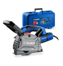 ЗУБР d 125 мм, 1600 Вт, 30 мм, штроборез (бороздодел), кейс, Профессионал (ЗШ-П30-1600 ПСТК)