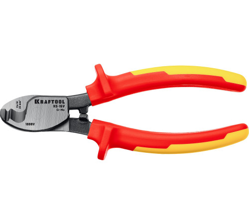 KRAFTOOL KS-16V, 1000 В, d 9мм, 160мм, диэлектрический кабелерез (23333-16V) купить  в Сочи