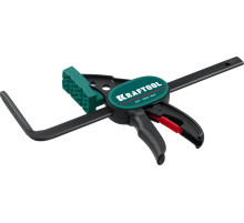 KRAFTOOL GT-160/60, 160/60 мм, универсальная, быстрозажимная, в T-track, пистолетная струбцина (32237) KRAFTOOL GT-160/60, 160/60 мм, универсальная, быстрозажимная, в T-track, пистолетная струбцина (32237)
