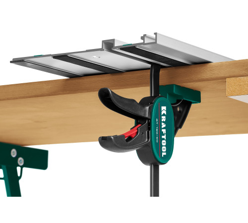 KRAFTOOL GT-160/60, 160/60 мм, универсальная, быстрозажимная, в T-track, пистолетная струбцина (32237) купить  в Сочи KRAFTOOL GT-160/60, 160/60 мм, универсальная, быстрозажимная, в T-track, пистолетная струбцина (32237) купить  в Сочи