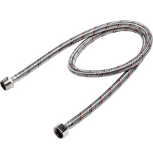 STAYER 1/2″, 1 м, гайка-штуцер, гибкая подводка для воды, Professional (51015-G/S-100)