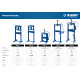 ЗУБР ПГН-12, 12 т, гидравлический пресс с гидронасосом и манометром, Профессионал (43072-12) купить  в Сочи
