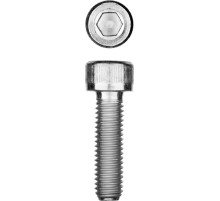 ЗУБР DIN 912, кл. пр. 8.8, М12 х 25 мм, цинк, 5 кг, винт с внутренним шестигранником, Профессионал (30318-12-025)