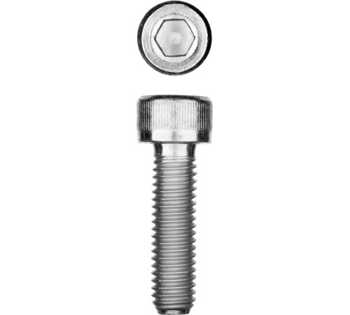 ЗУБР DIN 912, кл. пр. 8.8, М12 х 25 мм, цинк, 5 кг, винт с внутренним шестигранником, Профессионал (30318-12-025) купить  в Сочи