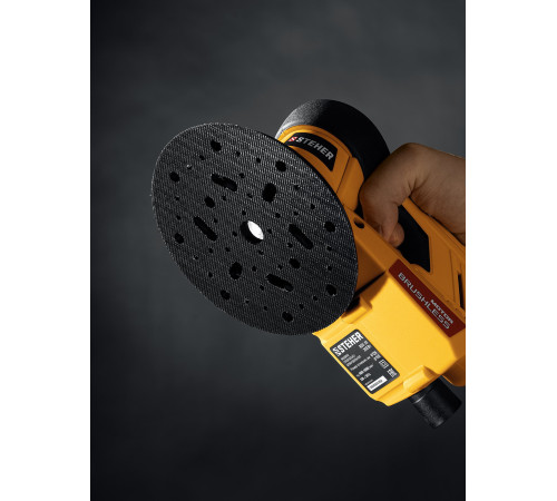 STEHER BOS-25 Duo, d125 / d150 мм, 2.5 мм, 350 Вт, бесщеточная орбитально-шлифовальная машина, кейс (BOS-25) купить  в Сочи