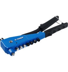 ЗУБР К-М6, 2 вида заклёпок, комбинированный литой заклепочник в кейсе, Профессионал (31196)