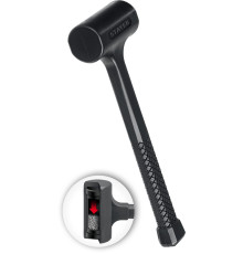 STAYER 40 мм, 450 г, цельнолитой безынерционный слесарный молоток, Professional (2042-450)