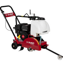 ЗУБР диск 350 мм, 115 мм макс. рез, бензиновый швонарезчик (резчик швов), Профессионал (ЗШБ-350)