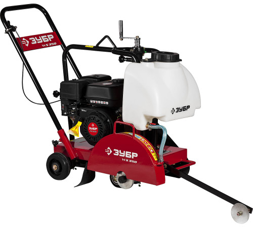 ЗУБР диск 350 мм, 115 мм макс. рез, бензиновый швонарезчик (резчик швов), Профессионал (ЗШБ-350) купить  в Сочи