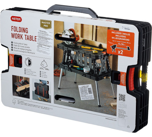 KETER FOLDING 850х550х755 мм, складной столярный верстак (38730) купить в Сочи KETER FOLDING 850х550х755 мм, складной столярный верстак (38730) купить в Сочи