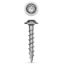 ЗУБР 19 х 4.2 мм, редкая резьба, ТХ20, цинк, 600 шт, саморез для глухих отверстий, Профессионал (30081-42-019)