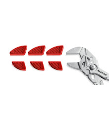 KRAFTOOL Vise-Wrench сменные защитные накладки на губки, для клещей 250 мм, набор из 3-х пар (22067-S3)