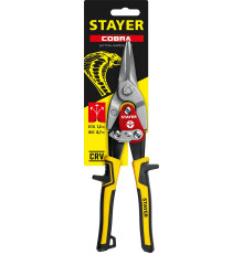 STAYER Cobra, 250 мм, прямые ножницы по металлу (23055-S)