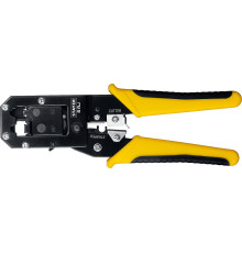 STAYER S-RJ, (RJ45, RJ11, RJ12), универсальный кримпер, Professional (22652)
