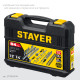 STAYER AUTO 94, 94 предм., (1/2″+1/4″), универсальный набор инструмента, Professional (27760-H94) купить в Сочи