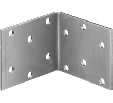 ЗУБР УКР-2.0, 50 x 60 x 60 x 2 мм, цинк, равносторонний крепежный уголок (310206-050-060)