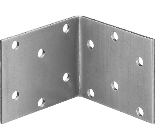 ЗУБР УКР-2.0, 50 x 60 x 60 x 2 мм, цинк, равносторонний крепежный уголок (310206-050-060) купить  в Сочи