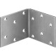ЗУБР УКР-2.0, 50 x 60 x 60 x 2 мм, цинк, равносторонний крепежный уголок (310206-050-060) купить  в Сочи