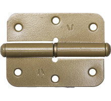 ПН-85, 85 x 41 х 2.5 мм, левая, цвет золотой металли, карточная петля (37643-85L)