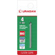 URAGAN 4 мм, 2х кромка, цилиндр хвостовик, Сверло по стеклу и кафелю (29830-04) купить  в Сочи