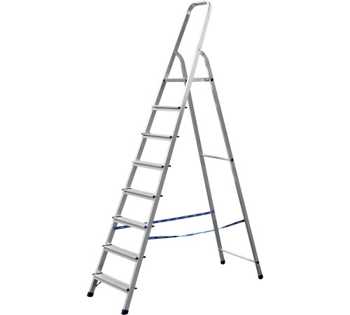 СИБИН 8 ступеней, 166 см, алюминиевая стремянка (38801-8) купить  в Сочи