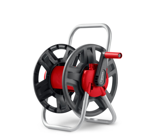 GRINDA HRM-45, для шлангов 45м x 1/2″ и 15м х 3/4″, стальные опоры, пластиковый барабан, катушка для шлангов (8-428405) купить  в Сочи GRINDA HRM-45, для шлангов 45м x 1/2″ и 15м х 3/4″, стальные опоры, пластиковый барабан, катушка для шлангов (8-428405) купить  в Сочи