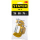 STAYER SG-3, 25-50-75 мм, 3 шт, набор чугунных струбцин G (3212-H3) купить в Сочи