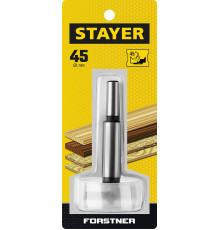 STAYER Forstner, 45 мм, ДСП, cверло Форстнера по дереву (29985-45)