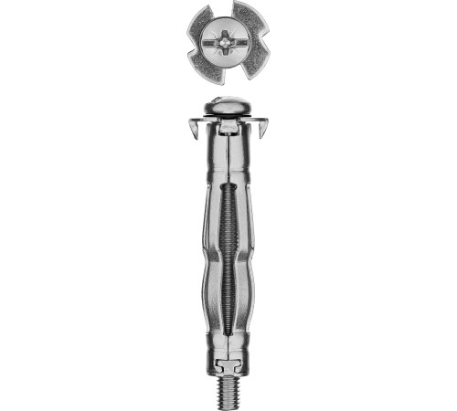 ЗУБР МОЛЛИ, М5 х 37 х 11 мм, 100 шт, анкер для пустотелых конструкций (302472-05-037) купить  в Сочи