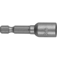 STAYER 8 х 48 мм, 1 шт, бита с торцовой головкой, Professional (26390-08) STAYER 8 х 48 мм, 1 шт, бита с торцовой головкой, Professional (26390-08)