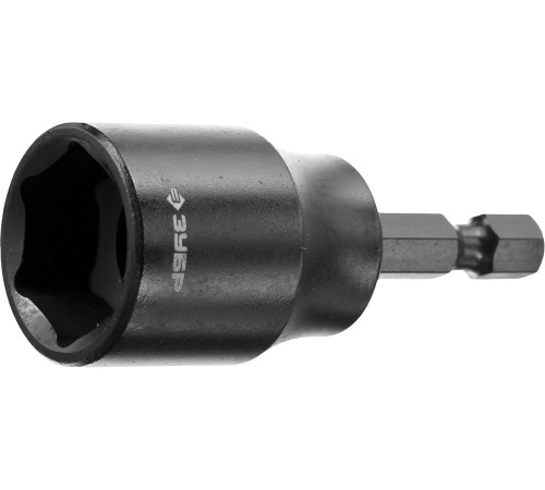 ЗУБР 17 мм, 60 мм, удлиненная, ударная бита с торцевой головкой, Профессионал (26377-17) купить  в Сочи