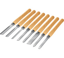 STAYER Wood Master, 8 предм., набор ручных резцов по дереву, Professional (1836)