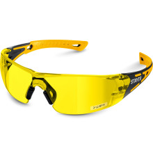 STAYER MX-9, открытого типа, желтые, защитные очки с двухкомпонентными дужками (110491)